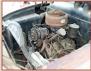1951 Ford Custom V-8 Four Door Sedan For Sale $2,000 left front engine compartment view