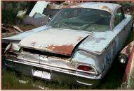 1960 Ford Galaxie Starliner 2 Door Hardtop For Sale $5,500 right rear view