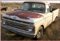 1964 Ford F-100 Styleside 1/2 Ton Pickup Truck For Sale $3,500 left front view