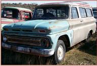 1964 Chevrolet Suburban Model 14C Series 10 1/2 Ton 2 Door Window Panel Truck For Sale $3,500 left front view