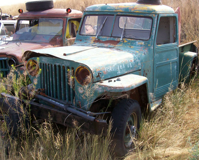 Willy jeep pickup parts