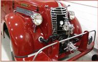 1937 Diamond T Model 221 Fire Pumper Engine Truck For Sale $32,000 right front engine front and pump view