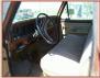 1976 Ford F-150 Ranger 4X4 1/2 Ton Pickup Truck Camo For Sale $1,750 left interior cab view