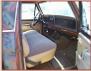 1976 Ford F-150 Ranger 4X4 1/2 Ton Pickup Truck Camo For Sale $1,750 right interior cab view