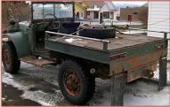 1942 Dodge G502 Model WC-52 4X4 3/4 Ton Military Weapons Carrier Truck For Sale $10,000 left rear view