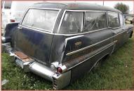 1957 Cadillac Fleetwood 75 Miller-Meteor 5 Door Commercial Hearse For Sale $6,000 right rear view