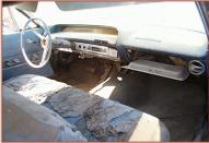 1963 Chevy Impala 2 door hardtop right front interior view