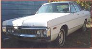 1972 Dodge Polara 4 Door Sedan 440 Police Patrol Car For Sale $3,500 left front view
