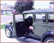 1931 Willys-Knight Model 66D 4 Door Sedan For Sale $35,000 left rear side view