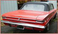 1962 Buick Special Deluxe convertible with V-8 and 4 speed floor shift right rear view