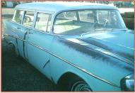 1957 Chevrolet Two-Ten 210 4 Door Station Wagon right front view