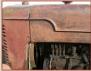 1952 IHC International WD-6 Diesel Farm Tractor left front hood and radiator  view