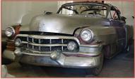 1950 Cadillac Series 62 Convertible Coupe (being restored) left front garaged view