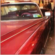 1972 Cadillac Eldorado Convertible left front view