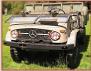 1960 Mercedes-Benz Unimog Model S404.1 4X4 Military Utility Vehicle left front top down view