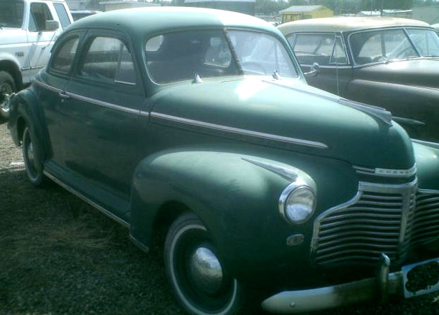 1941 Chevrolet Master Deluxe 5 Window 2 Door Coupe For Sale