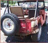 1962 Jeep CJ-5 Universal 4X4 Utility Vehicle PTO Winch For Sale $2,750 right rear view
