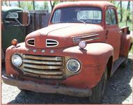 1950 Ford F-3 Heavy Duty 3/4 ton V-8 pickup Truck For Sale left front view