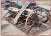 Vintage Montana horse-drwn Van Brunt grain drill for sale $1,500