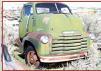 Go to 1950 Chevrolet Series 5700 COE cab over engine 2 ton truck 