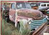 Go to 1951 Chevy Series 3100 standard cab 1/2 ton pickup truck 