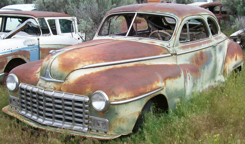 body chopped top 1946 Dodge Custom 2 door 5 window club coupe for sale 