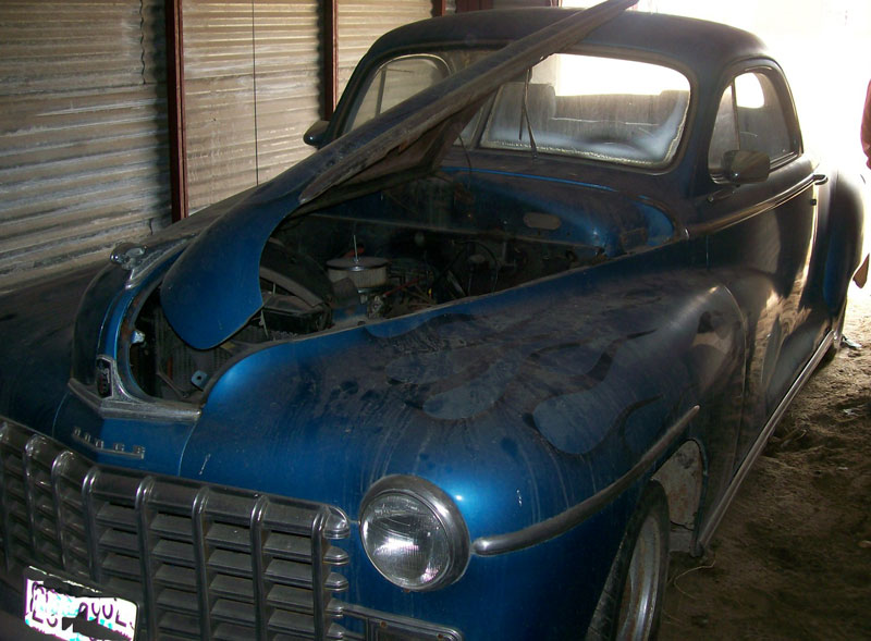1946 Dodge Custom 3 window coupe old school hotrod 350 V8 5 speed for