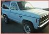 1986 Ford Bronci II XLT 4X4 V-6 loaded New! 534 original miles