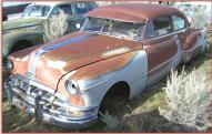 1950 Pontiac Streamliner Silver Streak 8 two door fastback coupe left front view