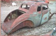 1936 Plymouth P2 Business Coupe Hot Rod Body right rear view