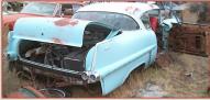 1957 Cadillac Series 62 Coupe DeVille 2 door hardtop right rear view for sale $6,000