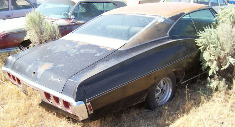 1968 Chevy Impala SS396 2 Door Fastback Hardtop For Sale