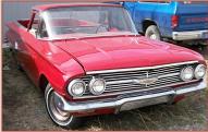 1960 Chevrolet El Camino V-8 4 Speed 1/2 Ton Car Pickup For Sale $11,000 right front view