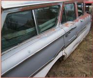 1958 Chevrolet Biscayne Brookwood 9 Passenger Station Wagon right rear view for sale $7,500