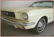 1966 Ford Mustang Convertible left front view