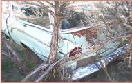 1957 Ford Ranch Wagon 2 Door Station Wagon left rear view