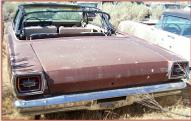 1966 Ford Galaxie 500 Convertible left rear view