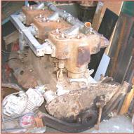 1920-26 American-LaFrance Model 2R T-head 6  Fire Engine Motor right front view