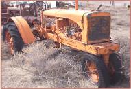1935 Allis-Chalmers WC Row Crop Farm Tractor right front view