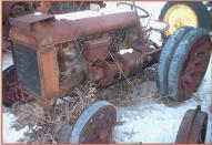 1922 Fordson Industrial Tractor with PTO Winch left front view