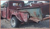 1947 Willys Jeep 4X4 One Ton Pickup with Ford V-8 left rear view