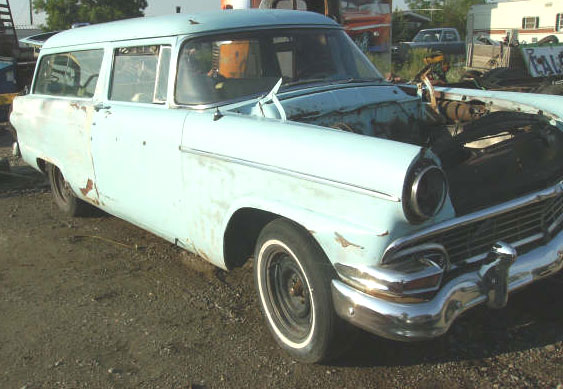 1956 Ford Ranch Wagon 2 door station wagon no motor