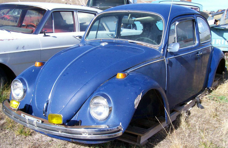 1968 VW Volkswagen Beetle Bug body and chassis for sale 1600