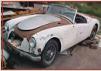 Go to 1959 MG-A MGA 1500 wire wheel roadster convertible project British sports car