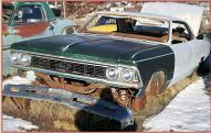 1966 Chevrolet Chevelle Malibu 2 Door Hardtop Body & Chassis For Sale left front view
