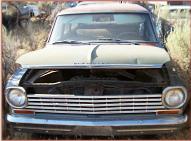 1963 Chevrolet Chevy II Nova 400 Six 4 Door Station Wagon For Sale front view