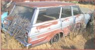 1963 Chevrolet Chevy II Nova 400 Six 4 Door Station Wagon For Sale right rear view