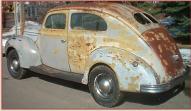 1939 Ford DeLuxe Model 91A 2 Door Fastback Sedan For Sale left rear view