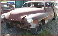 1951 Mercury 4 Door Sport Sedan Body and Chassis For Sale left front view