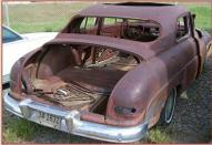 1951 Mercury 4 Door Sport Sedan Body and Chassis For Sale right rear view